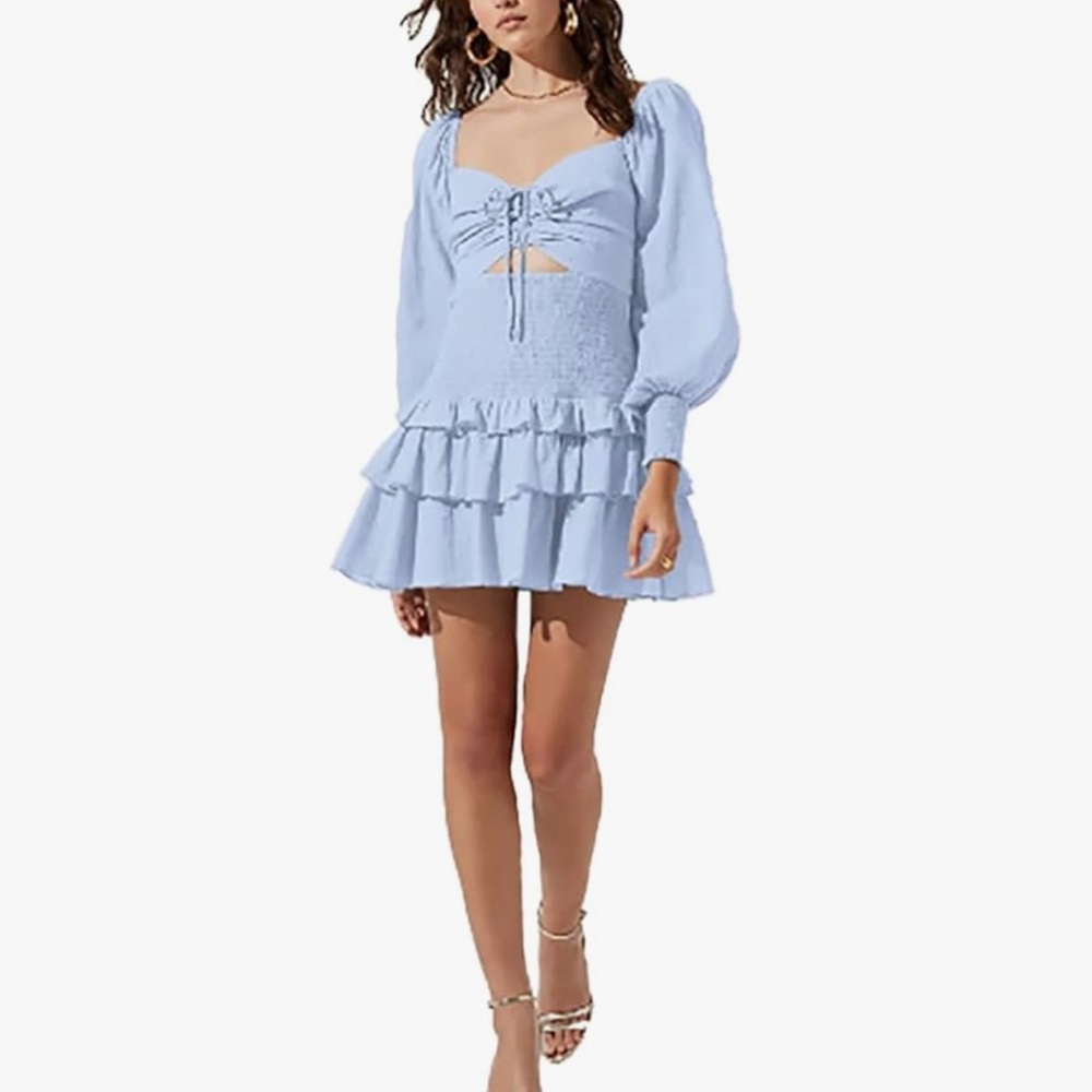 ASTR The Label periwinkle dress